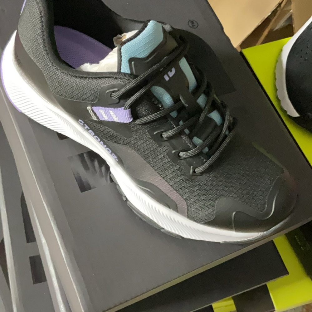 Zumba Black and Purple Women's Shoes Strong ID